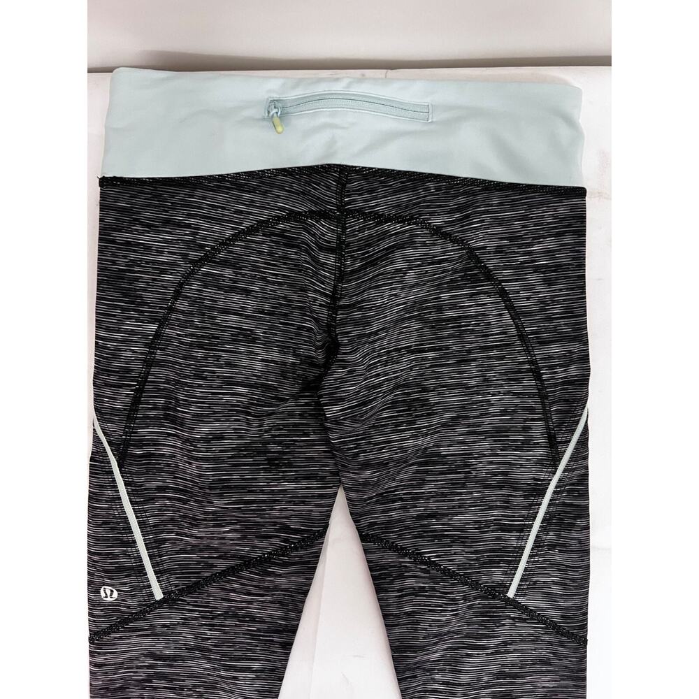 Lululemon Run Excel Crop Wee Are From Space Black… - image 6